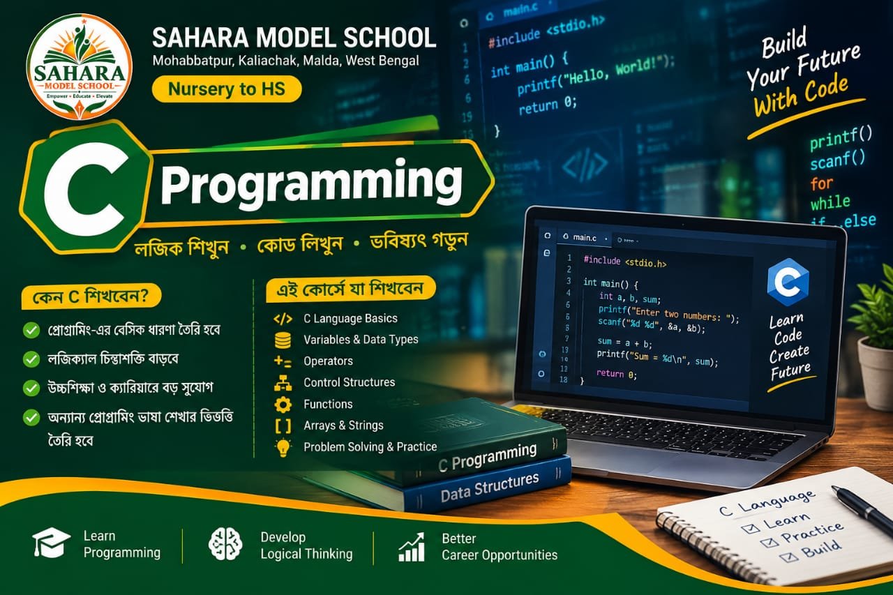 C Programming - Sahara Model School