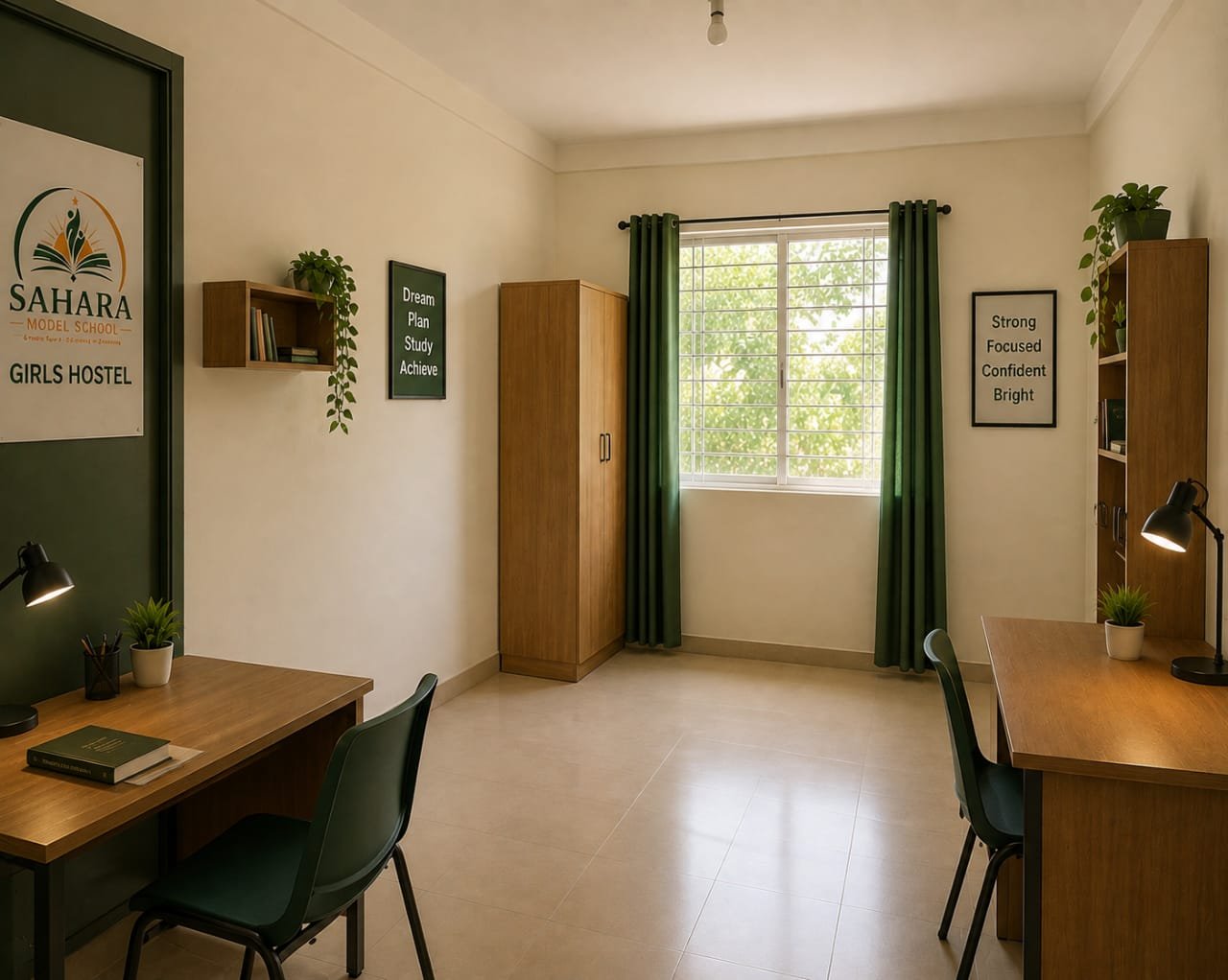Sahara Model School Hostel Facility